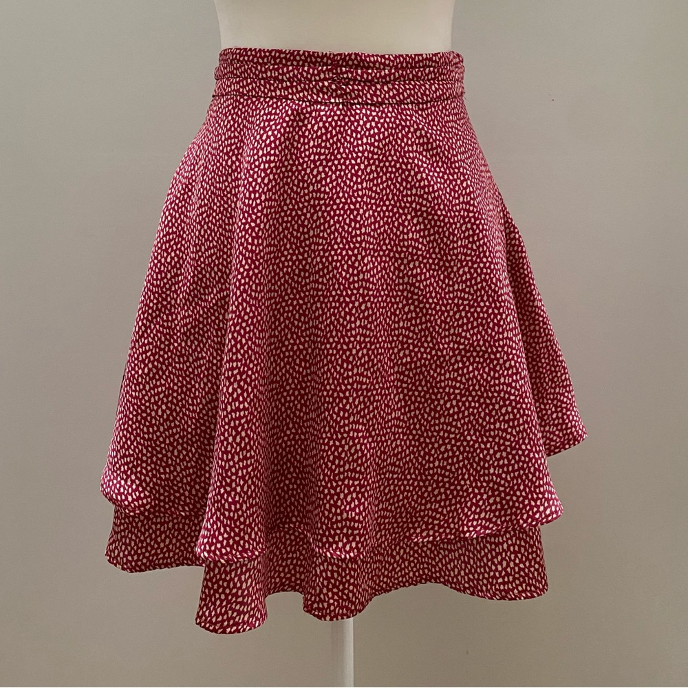 Silky, Flowy High-Waisted Skirt